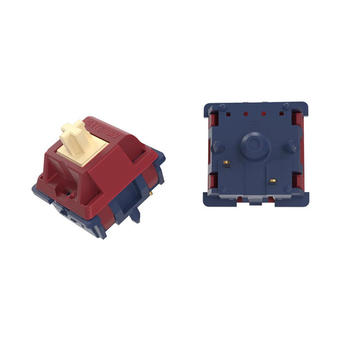 Gateron Quinn Switches, Tactile 5 Pins 59gf RGB Pre-Lubed for MX Mechanical Keyboard (10PCS)
