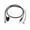 HangTon 3G SDI BNC Combine D-tap Power Cable Mini XLR 4 Pin for
