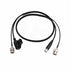 HangTon 3G SDI BNC Combine D-tap Power Cable Mini XLR 4 Pin for