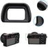 Shenligod 2PCS EP10 A6300 A6100 A6000 Viewfinder Soft Viewfinder Eyecup Eyepiece Eye Cup for Sony Cameras