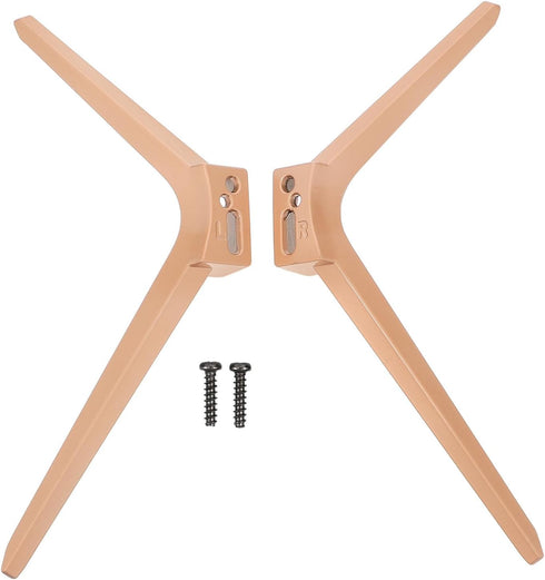 Cabilock 1pair Tv Stand Base Replacement Sturdy Tv Brackets for Home to Install