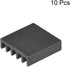 uxcell Electronics Cooler Heatsink for MOS GPU IC Chip, Black 14 x 14 x 4 mm, 10pcs