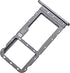 G Power 2021 Single Sim Card Tray MicroSD Holder Replacement for Motorola Moto G Power 2021 (XT2117) - Flash Gray