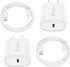 MFi Certified Fast Charger for iPhone 14/13/12 Pro, 20W USB C Rapid Charger Block & 6FT Lightning Cable - 2 Pack
