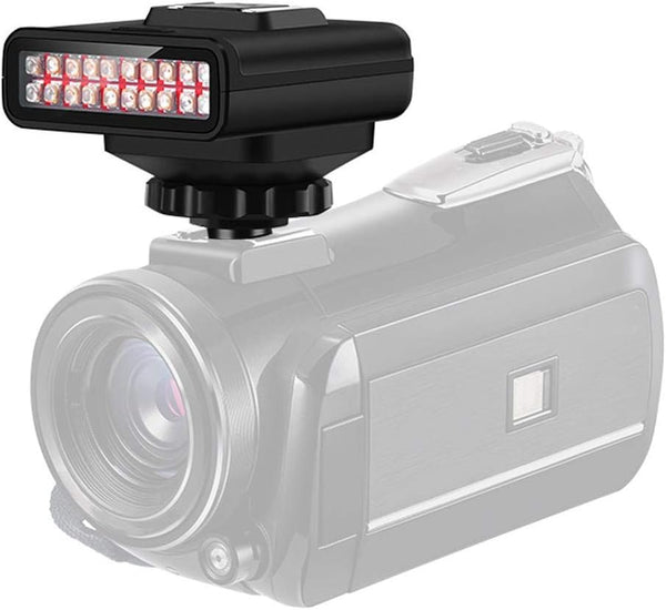 Portable Infrared Camera Night Vision Lamp, 20M LN-3 Double Row USB Charging Photography Night Vision Light