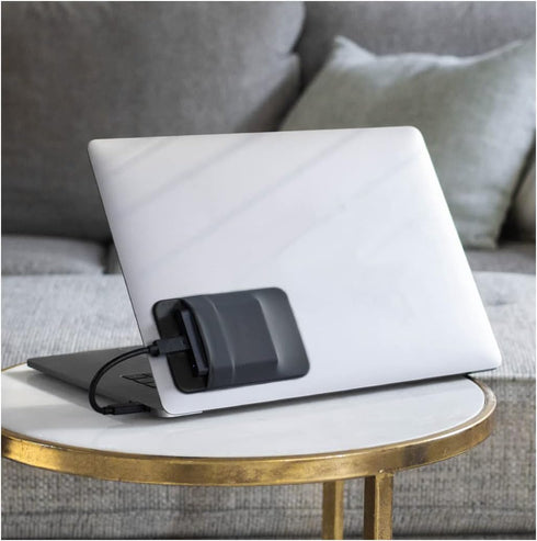 Slipdrive - Portable Hard Drive Sleeve for Laptop - SSD Solid State Drive - Reusable Adhesive - Stick on External Hard