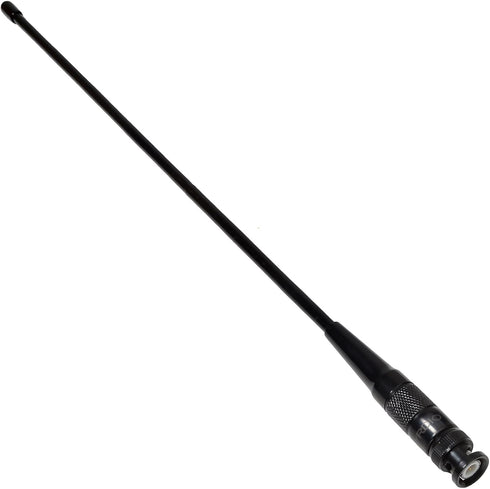 TWAYRDIO 15" GMRS Radio Whip Antenna with BNC Connector for 462-467MHz GMRS Handheld