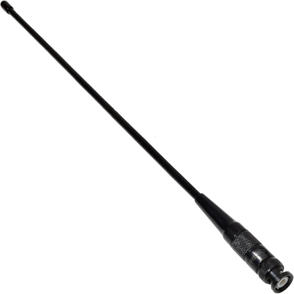 TWAYRDIO 15" GMRS Radio Whip Antenna with BNC Connector for 462-467MHz GMRS Handheld