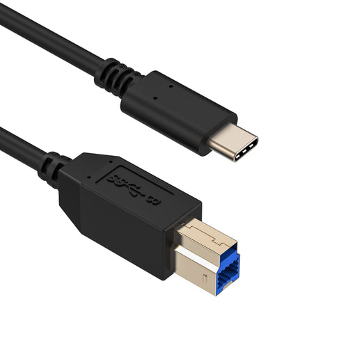 CBUS 6ft USB-C to USB-B USB 3.0 Cable Compatible with iFi Zen