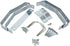 Skywalker 8” Heavy-Duty Wall Mount Pair for TV Antenna Mast | (2) Brackets with Lag Bolts