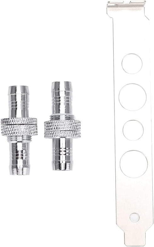 Hose Connectors for Computer Water Cooling System, G1/4 Thread Fitting Direct Hose Connection for Water Cooler System