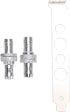 Hose Connectors for Computer Water Cooling System, G1/4 Thread Fitting Direct Hose Connection for Water Cooler System
