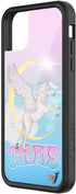 Wildflower Cases - Taurus Case, Compatible with Apple iPhone 13 | Blue, Pegasus, Moon, Sky, Zodiac, Purple, Cute - Protective Black Bumper, 4ft Drop Test Certified, Women Owned Small Business