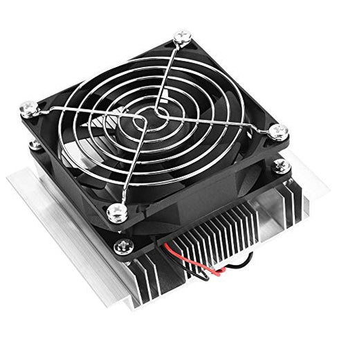 Semiconductor Refrigeration Thermoelectric Peltier Cold Plate Cooler with Fan for Small Fridge