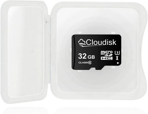 Cloudisk Pack 5 32GB C10 A2 U3 (32 of Micro SD Card Flash Memory Card Micro SDHC with SD Adapter, Card Reader GB)