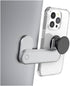 PopSockets Laptop Mount for Phone Grip, Phone Holder for Laptop - Silver