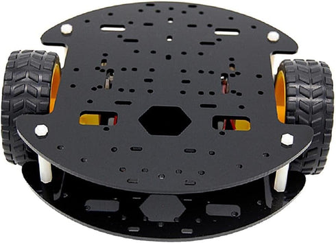 Xiaojikuaipao Robot Car Chassis ??Encoder 2 Round DIY Kit with ??Encoder