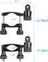 HSU Bike Handlebar Mount for Action Cameras - 360 Rotation Seat Post Compatible with GoPro Hero 13/12/11/10/9/8/7/6,