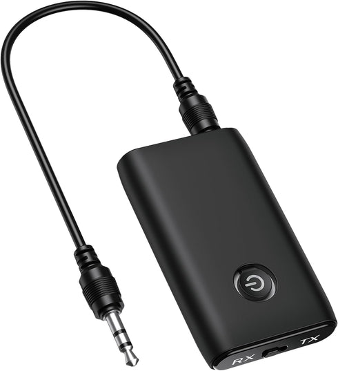 Bluetooth Transmitter Receiver 2 in 1, Hands-Free Call Aux Bluetooth Adapter for Car, Wireless Bluetooth Car Adapter,