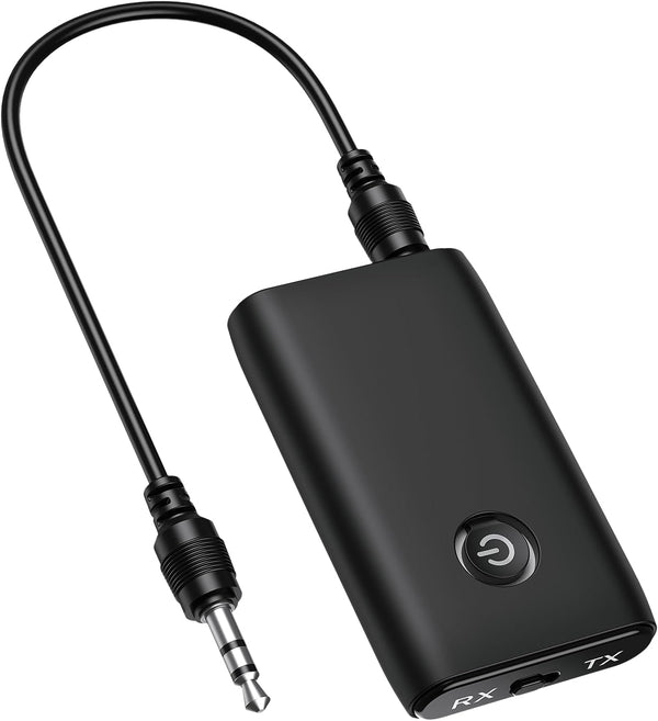 Bluetooth Transmitter Receiver 2 in 1, Hands-Free Call Aux Bluetooth Adapter for Car, Wireless Bluetooth Car Adapter,