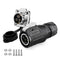 CNLINKO 10A 500V Quick Electrical AC DC Power Connector, Waterproof M16 3PIN Socket Plug for LED Light