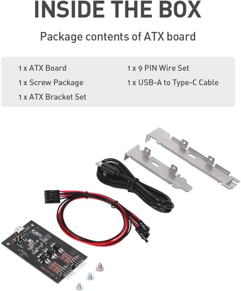 GL.iNet GL-RM1 (GL-RM1PE) ATX Remote PC Power Control Board - Comet and Comet PoE Accessories - Only for KVM - Boot