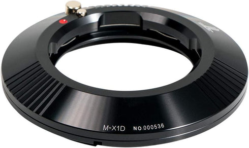 TTArtisan Lens Adapter/Converter Ring for Leica M Mount Lens to Hassel X1D Mount Camera Body in Black