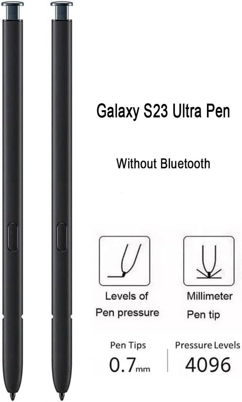 2 Pcs Galaxy S23 Ultra S Pen Replacement for Samsung Galaxy S23 Ultra 5G Touch Stylus Pen