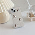 Mirror Senior Silver Cute Heart Soft Silicone Clear Makeup Mirror Case for iPhone 15 Pro Max, Shockproof Protect Cover