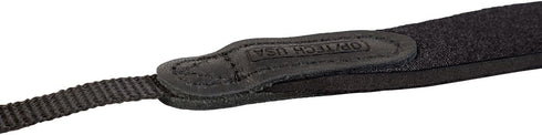 OP/TECH USA 2201021 Neoprene Quick Release Camera Strap, Adjustable Neck/Shoulder for Small Cameras, Black