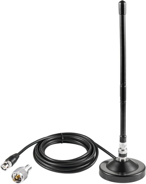 eifagur Long Range 27MHz Heavy Duty Magnetic Base Station Soft Whip CB Radio