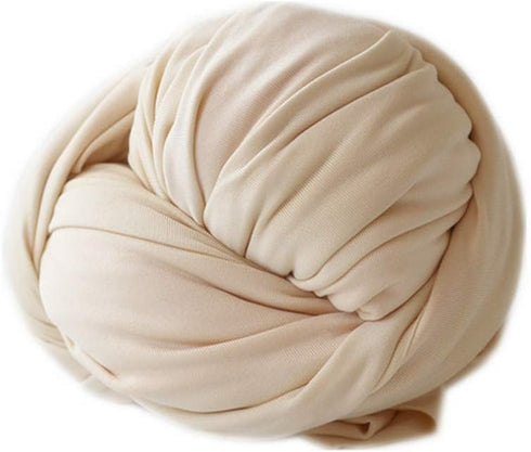 Coberllus Newborn Photography Swaddle Blanket in Beige