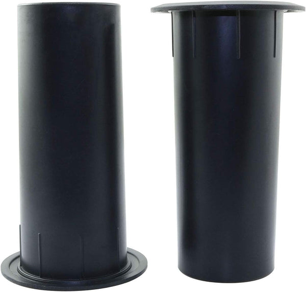 2pcs Speaker Pilot Hole Outlet 50x120mm for Speaker Cabinet, Portable Speaker, Home Speaker or Car Speaker