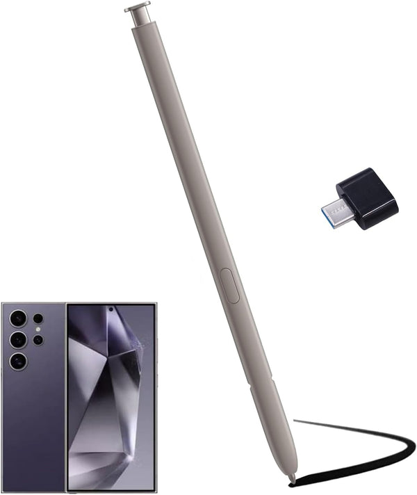 Galaxy S24 Ultra S Pen Replacement for Samsung Galaxy S24 Ultra, Violet Type-C Converter