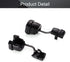 Fielect Round Strain Relief Bush Grommet, Electric Cable Protection Cord Buckle, 15 Pcs, 6N-4