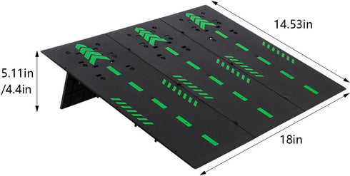 YSKMLOLP 1/14 1/16 1/18 1/24 1/30 14.5 18in) RC Truck Car Ramps for Jumping-Portable, for & Micro Mini Remote Control
