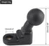 Keenso Universal Motorcycle Mirror Base Mounts Bracket - Fixed Base Ball Holder, GPS Windshield Mount with 10mm Hole