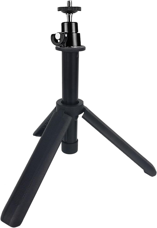 Khazylorr Webcam Tripod, Mini Tripod for Webcam Height and Angle Adjustment Small Desk
