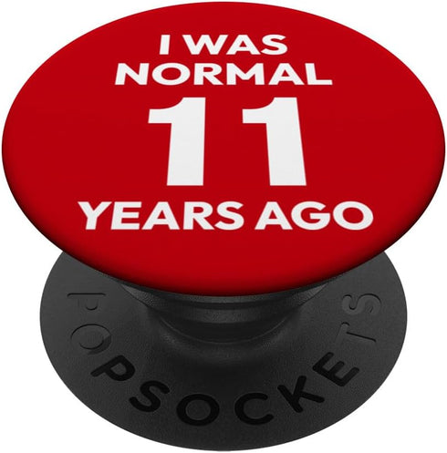 11th Wedding Anniversary Matching PopSockets Standard PopGrip for Husband and Wife