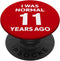 11th Wedding Anniversary Matching PopSockets Standard PopGrip for Husband and Wife