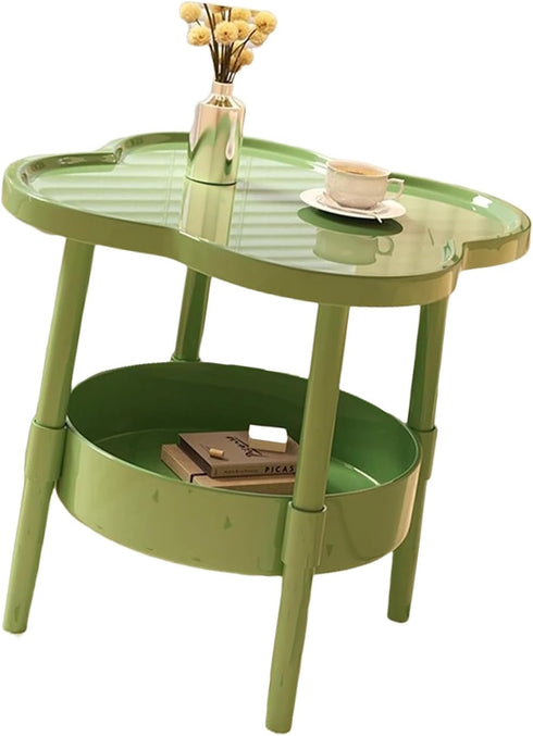 Vmohuyktx Cream Tinted Bedsides Table Organizers Friendly Rounded Corners Lightweight Portable Home Storage Upgrades