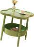 Vmohuyktx Cream Tinted Bedsides Table Organizers Friendly Rounded Corners Lightweight Portable Home Storage Upgrades