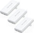 USB Wall Charger Flat, OKRAY 3-Pack 5v/3a Dual USB Charger Block with Foldable Plug, Compatible for iPhone