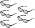 SUPVOX TV Projector, 5 Pairs Ultra-Light 3D Viewing Glasses for Movies, Game Polarizer for Theater Screens