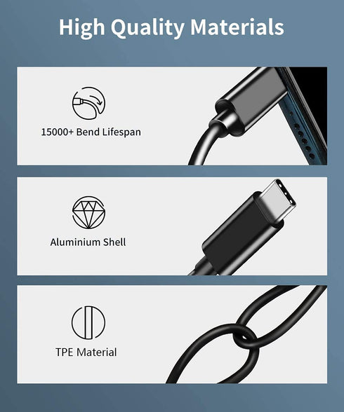 USB C to 3.5mm Audio Aux Jack Cable, Compatible with iPhone 15/15 Pro Max, Google Pixel 8/8 Pro, Galaxy S24/S23 Ultra