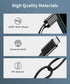 USB C to 3.5mm Audio Aux Jack Cable, Compatible with iPhone 15/15 Pro Max, Google Pixel 8/8 Pro, Galaxy S24/S23 Ultra