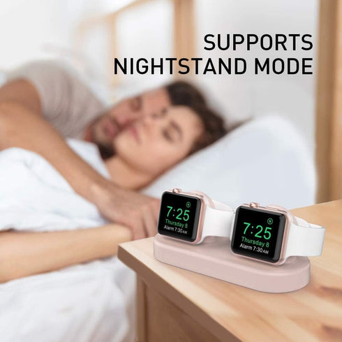 Delidigi 2, 10 9 8 7 6 5 4 3, Dual Charging Stand Dock Silicone Double Charger Holder (Charger Not Included) Compatible