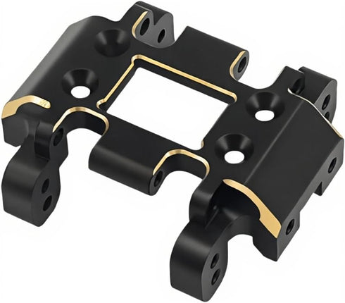 26g Ascent-18 1/18 Black Coating Brass Skid Plate Metal for Redcat Rc Car Upgrade Parts Remote Control Crawler