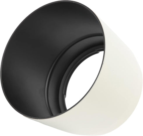 Zyyini ET-83C Lens Hood, ABS White Reversible Camera Lens Shade for EF 100-400mm f/4.5-5.6L is USM Lens