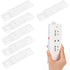 Giantree 6 Pack Self Adhesive Power Strip Holder, Punch Free Socket Holder for Kitchen Home Office